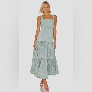 chinese dress ladies Alexis Voile Maxi Dress Pink / L